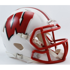 Wisconsin Badgers Riddell Speed Mini Football Helmet