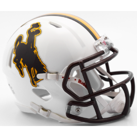 Wyoming Cowboys Riddell Speed Mini Football Helmet