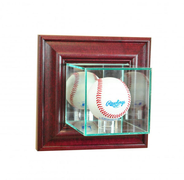 Wall Mounted Baseball Display Case